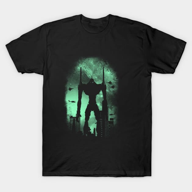 Robot Attack T-Shirt by mateusquandt